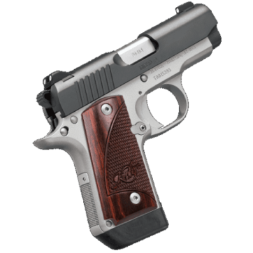 Kimber Micro 9 Two-Tone 9mm Rosewood Grips