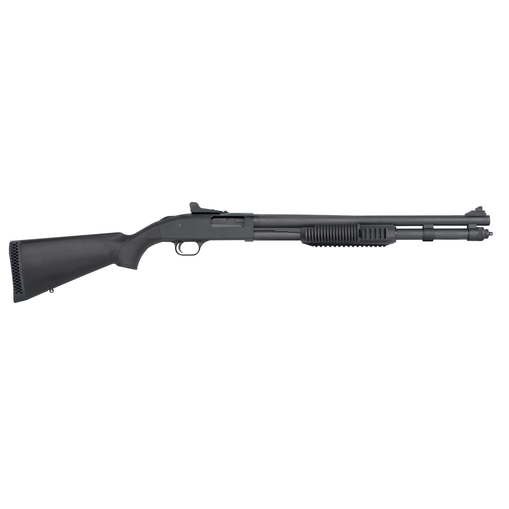 Mossberg 590 12ga 9 Shot Tri-Rail 20″ Ghost Ring Sights