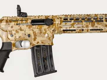 Panzer Arms AR-12 Shotgun AR Twelve 12ga Desert Camo