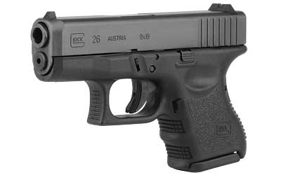 Glock 26 9mm with two 10 round mags.