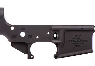 Spike’s Tactical No Logo II AR15 Stripped Lower Receiver