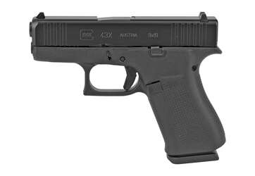 GLOCK 43X 9MM BLACK